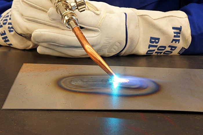 Weld aluminum with oxy acetylene