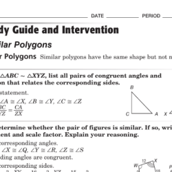 Unit 6 test study guide similar triangles answer key